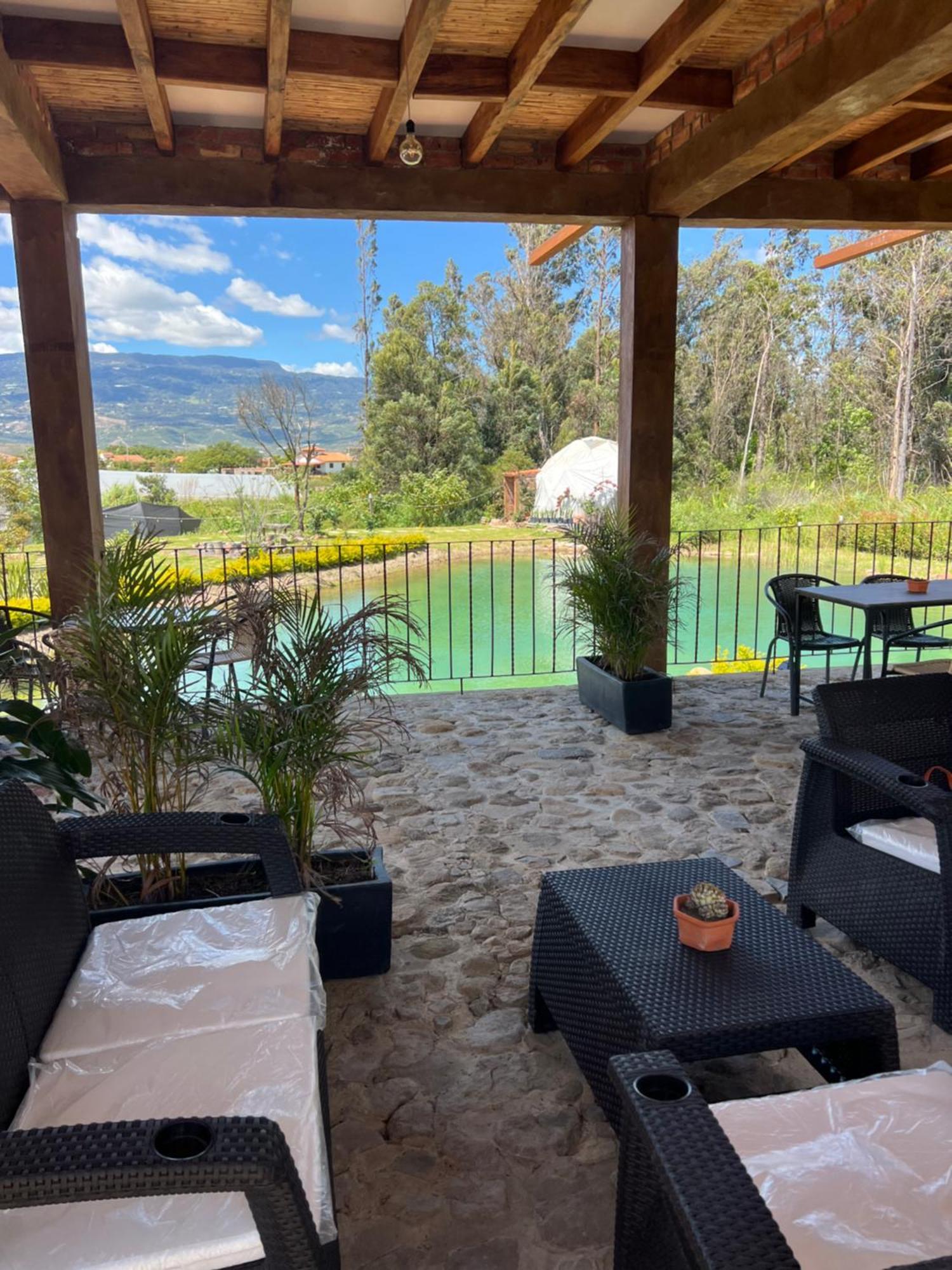 Glamping Pozo Azul, Вилья-де-Лейва Экстерьер фото